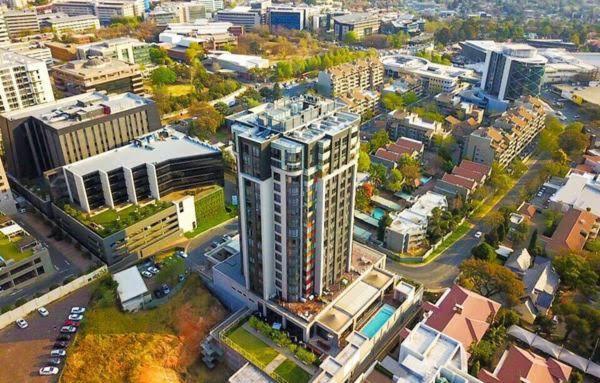 Sandton Skye Apartments 约翰内斯堡 外观 照片